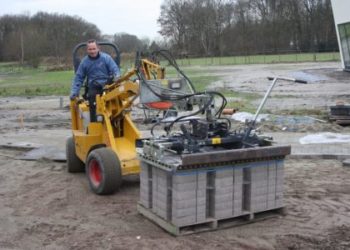 Leggen van bestrating, bestraten