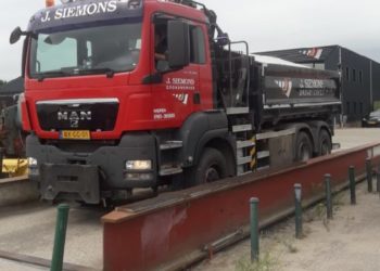 Wegen weegbrug caravan camper aanhangwagen